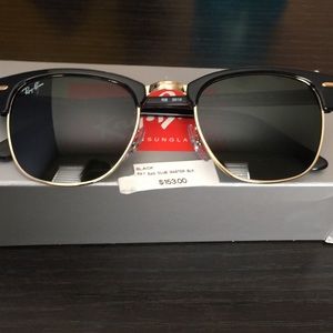 Ray Ban clubmaster sunglasses black